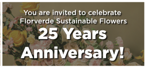La certificación Florverde Sustainable Flowers celebra 25 años