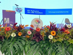 Las Flores de Colombia en IV Foro Internacional de la mujer de la Vicepresidencia de la República.