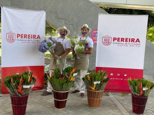 Las Flores de Colombia presentes en el  Megacable de Pereira