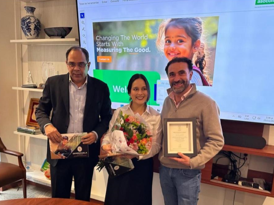 Empresa afiliada recibe reconocimiento internacional por gestión sostenible