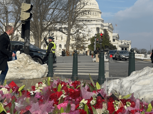 Las Flores de Colombia florecieron en el Capitolio de Estados Unidos en San Valentín