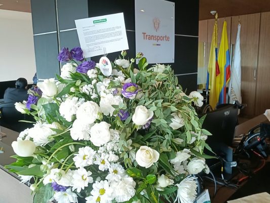 Las Flores de Colombia presentes en la posesión y la bienvenida al nuevo Gobierno